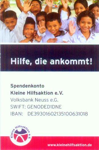 Kleine Hilfsaktion